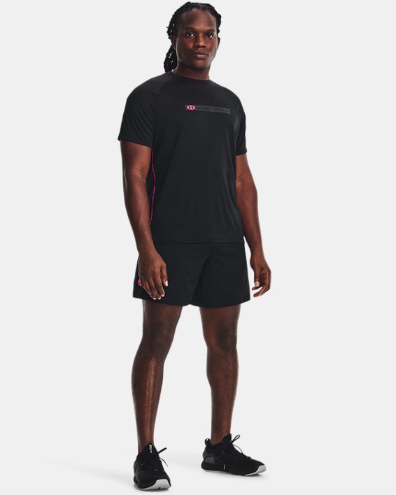 Men's UA Woven 7" Shorts, Black, pdpMainDesktop image number 2